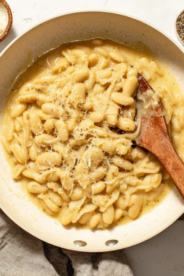 Cacio E Pepe Butter Beans