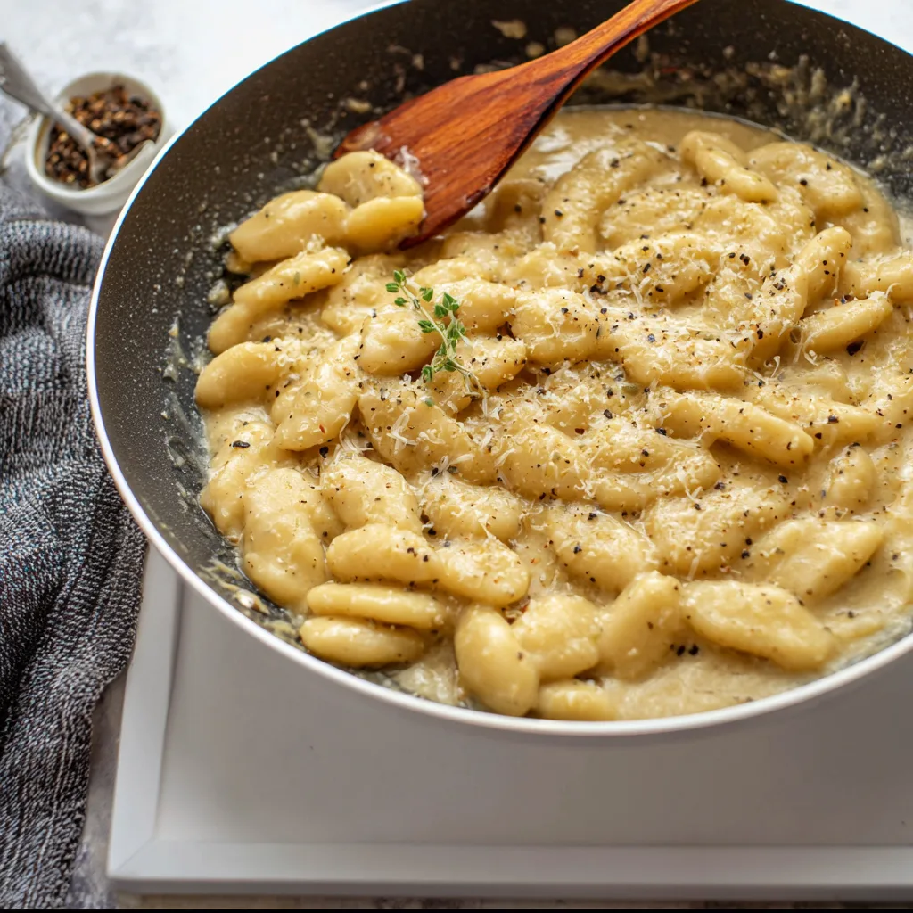 Cacio E Pepe Butter Beans Recipe