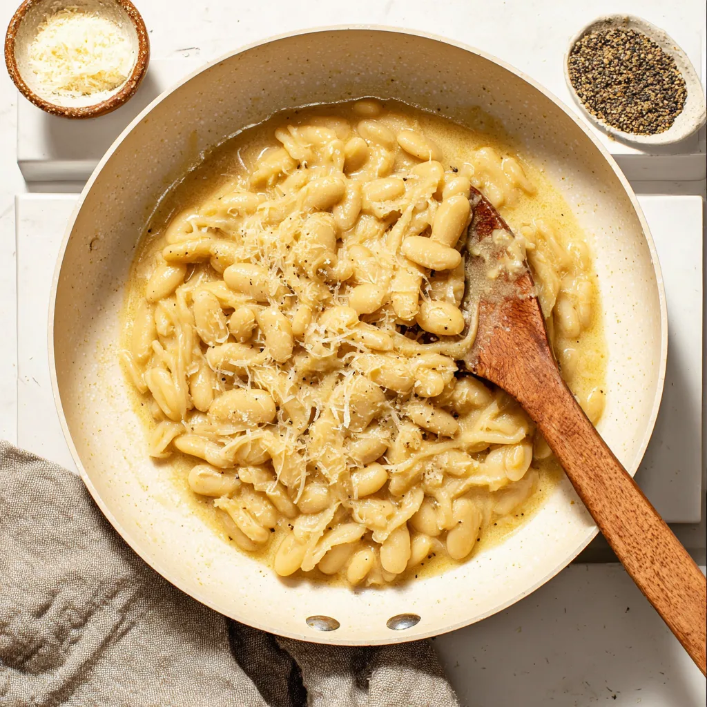 Cacio E Pepe Butter Beans