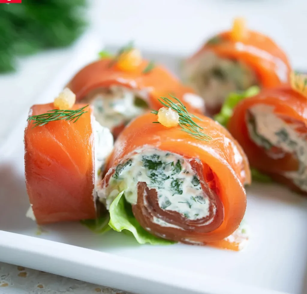 Carnivore Smoked Salmon Tortilla Roll Ups