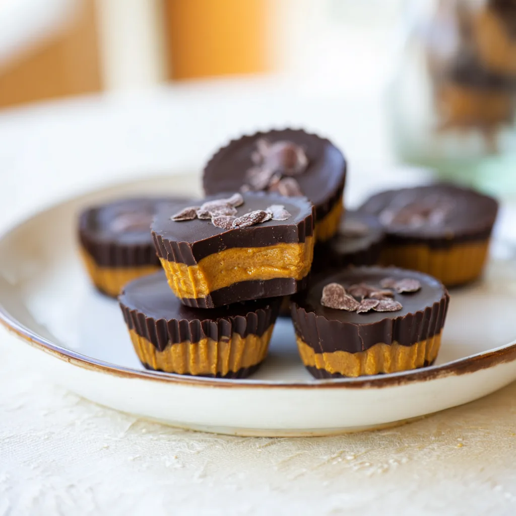 Chocolate Pumpkin Butter Cups