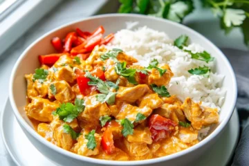 Coconut Curry Chicken Rice Bowls