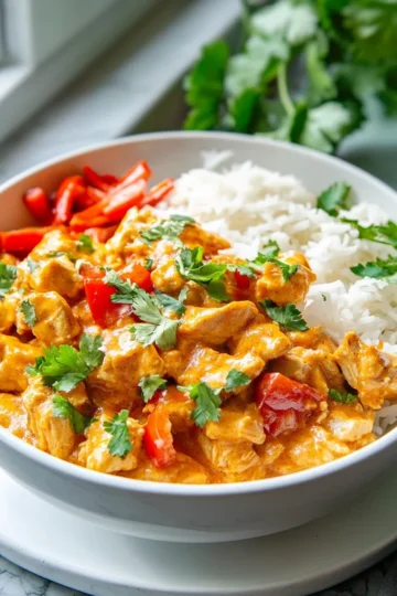 Coconut Curry Chicken Rice Bowls