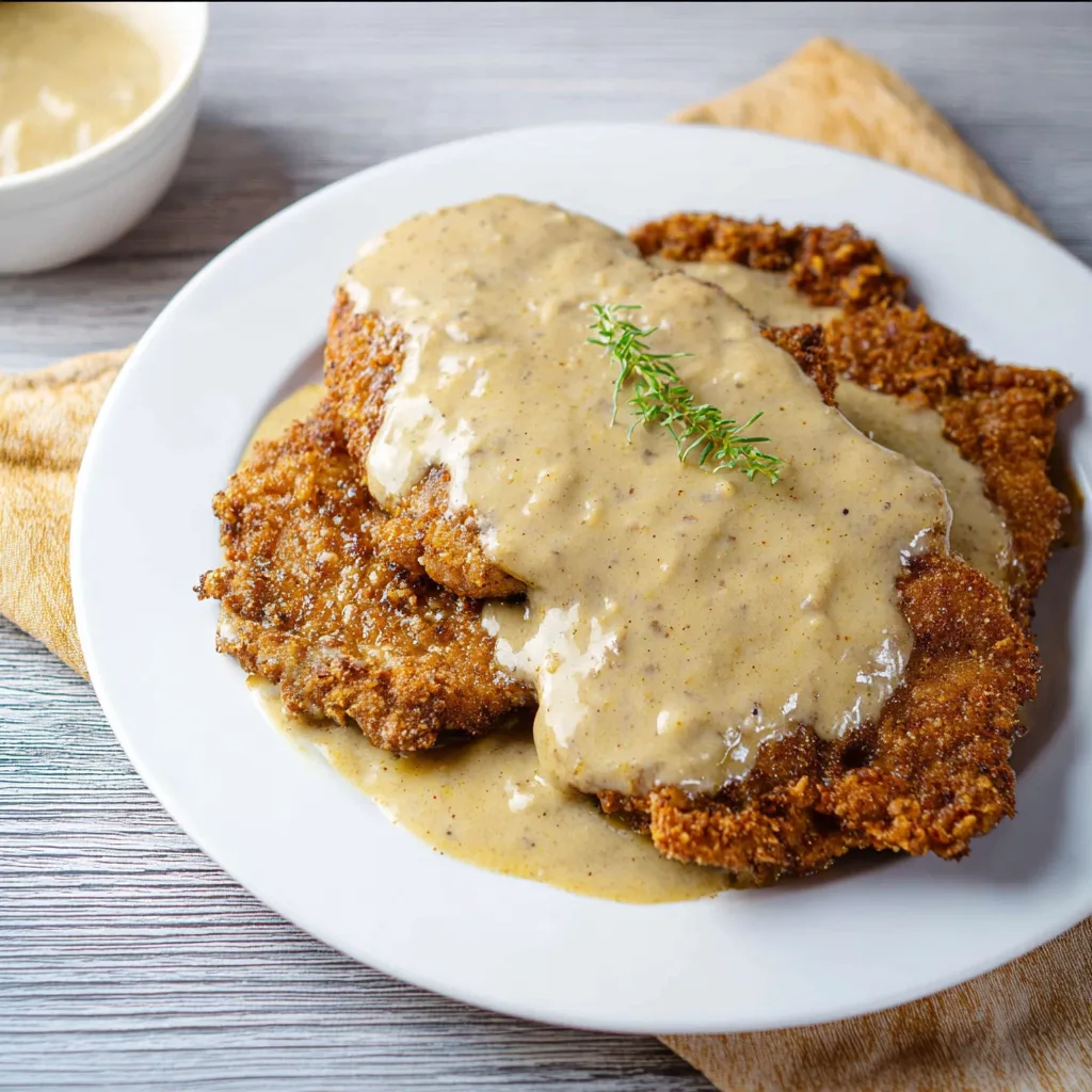 Country-Fried Steak with Creamy Gravy Recipes