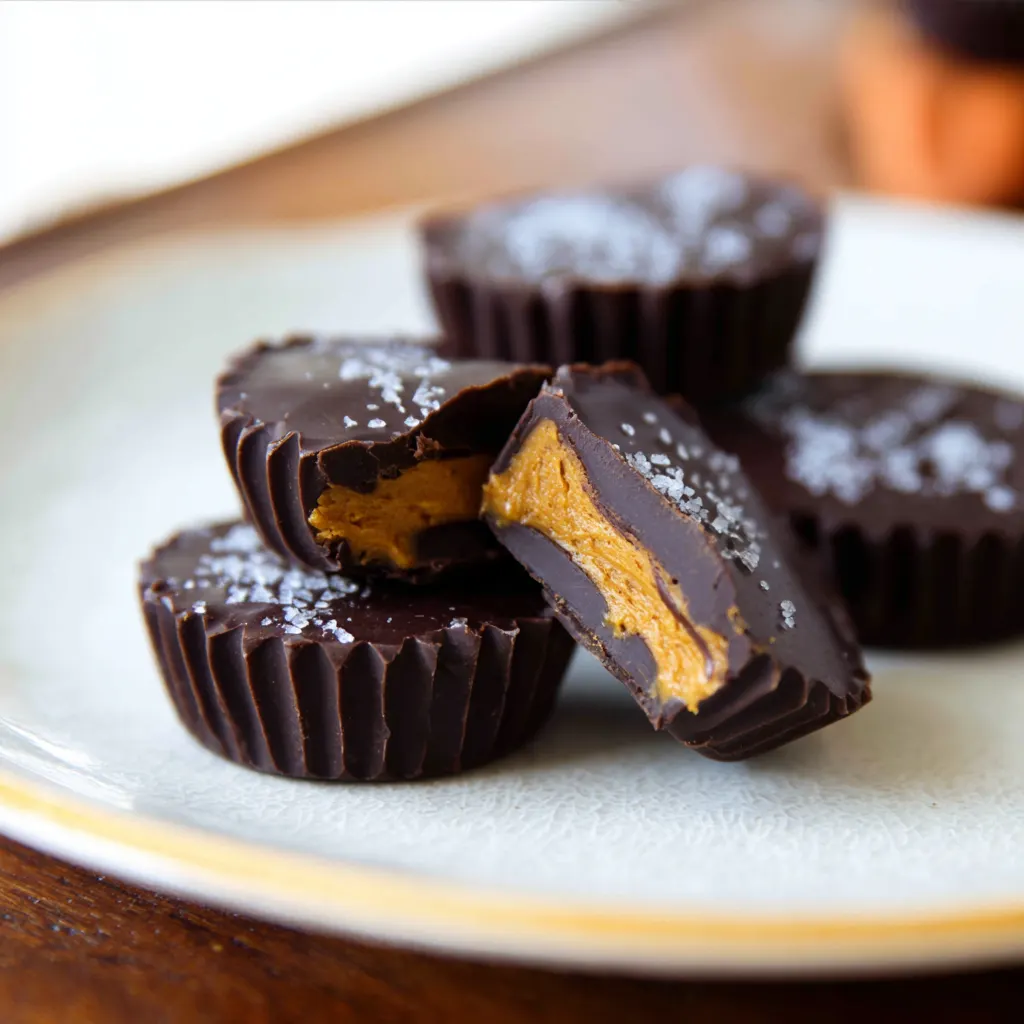Dairy Free Chocolate Pumpkin Butter Cups