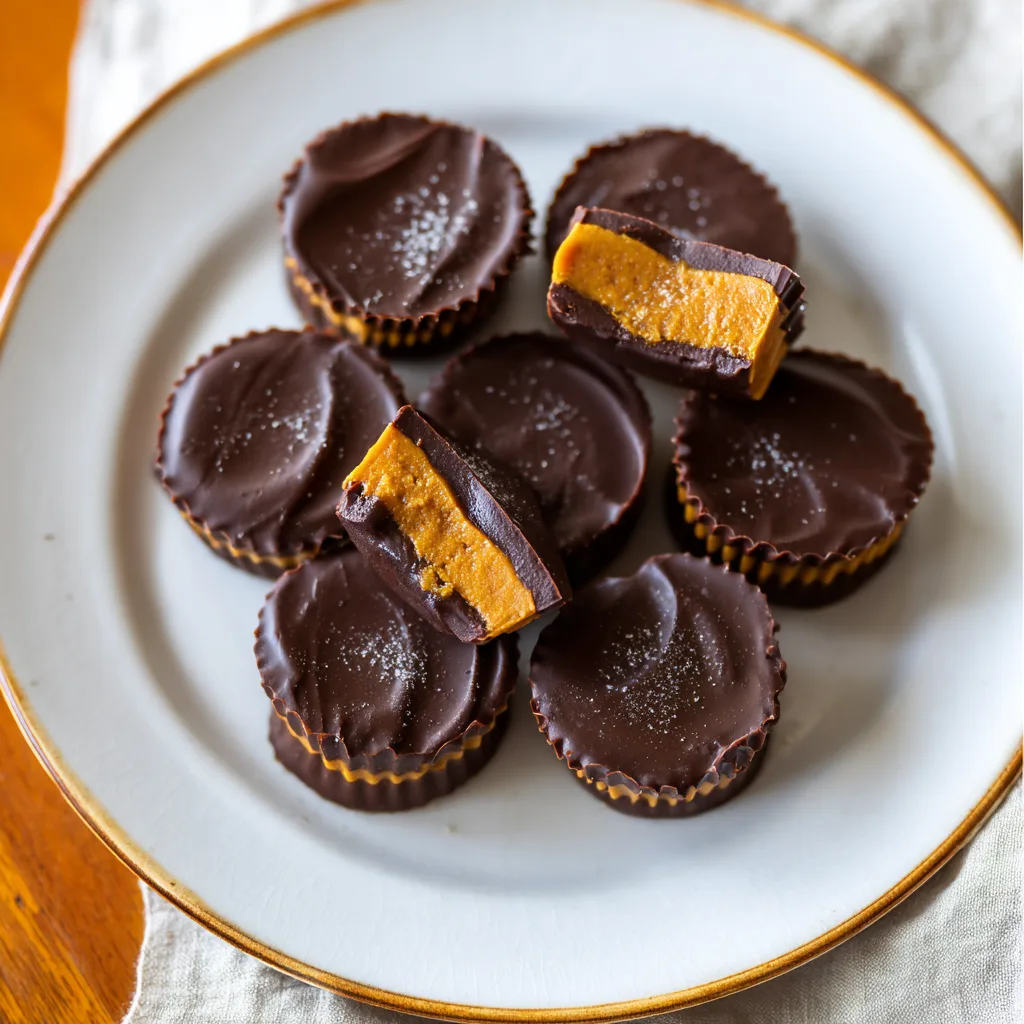 Dairy Free Chocolate Pumpkin Butter Cups Easy