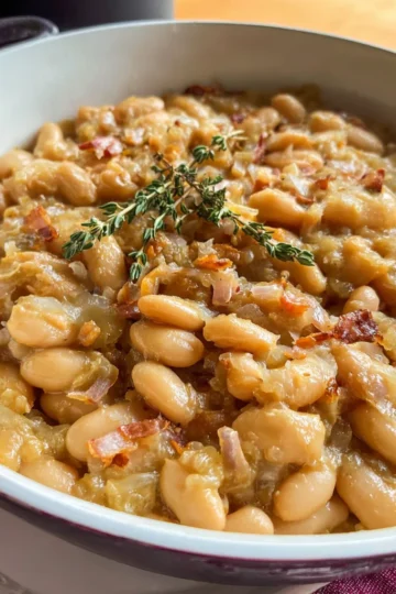 French Onion Soup With White Beans