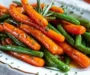Quick Honey Glazed Carrots and Green Beans Recipe