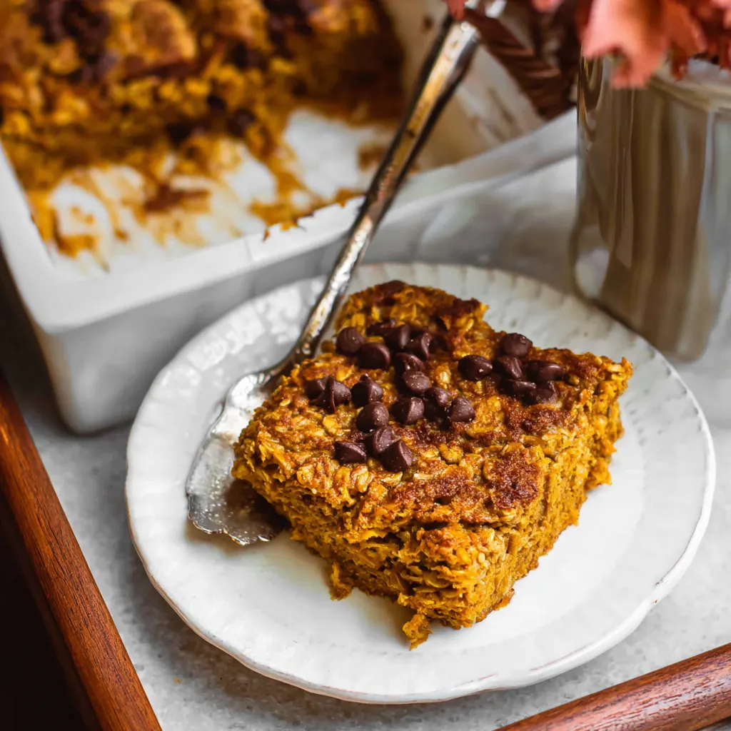 Pumpkin Baked Oatmeal Protein