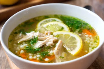 Greek Lemon Chicken Soup