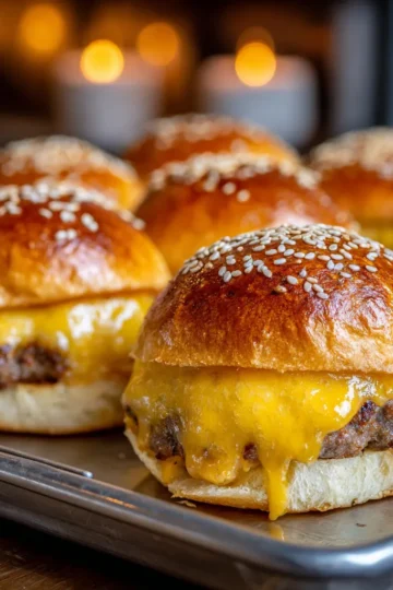 Easy Cheeseburger Sliders