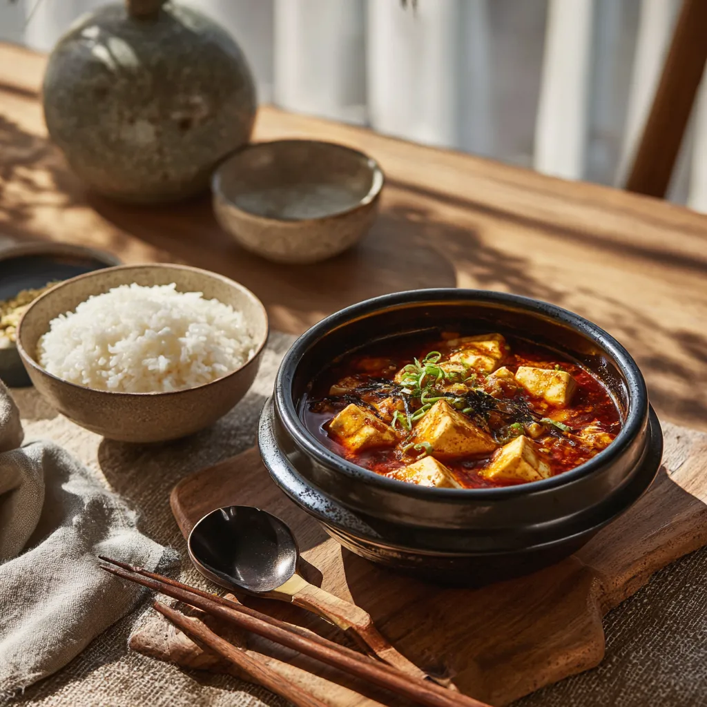 Easy & Quick Korean Tofu Stew Recipe