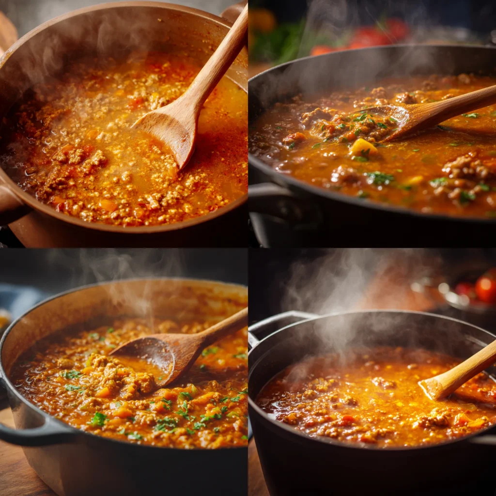 Step-by-Step Instructions Easy Turkey Pumpkin Chili
