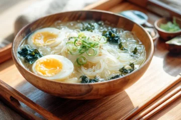 Japanese Glass Noodle Soup