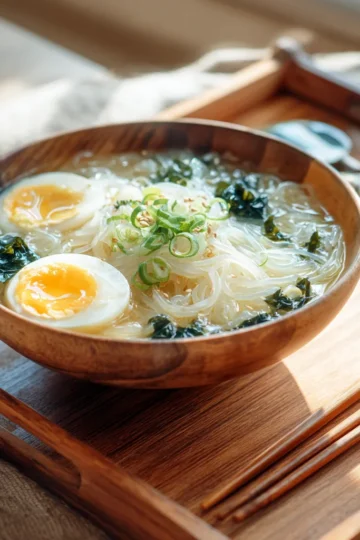 Japanese Glass Noodle Soup
