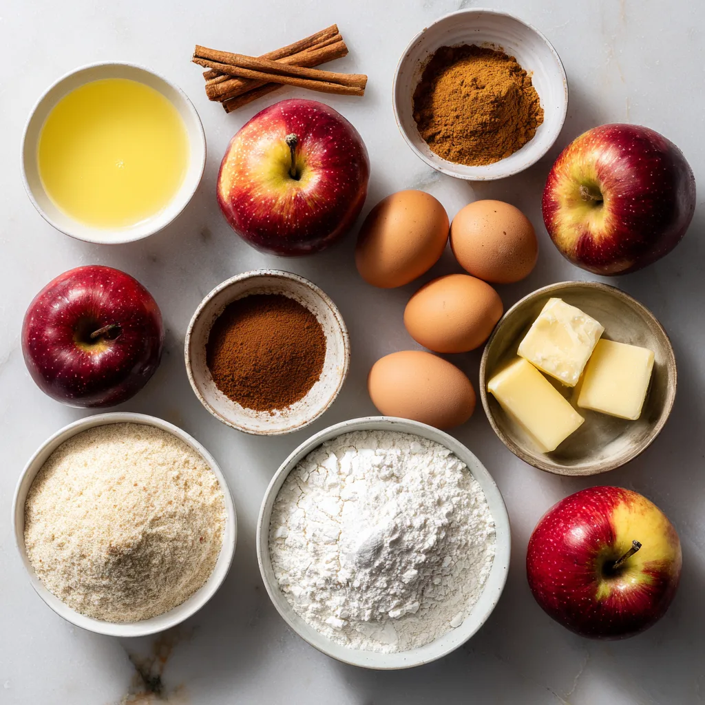 Ingredients Fresh Apple Cake Recipe