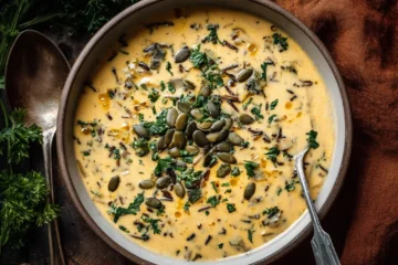 Easy Pumpkin Wild Rice Soup