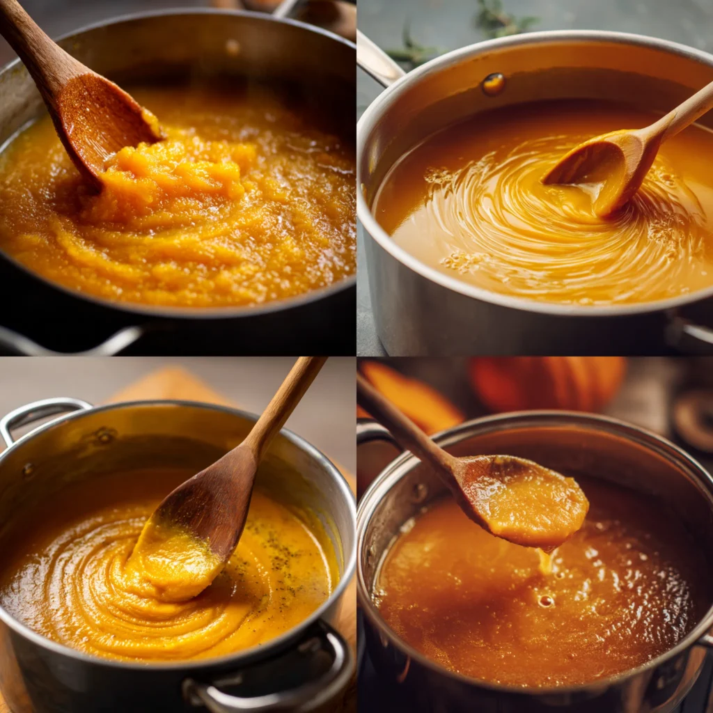 Step-by-Step Instructions Pumpkin Wild Rice Soup