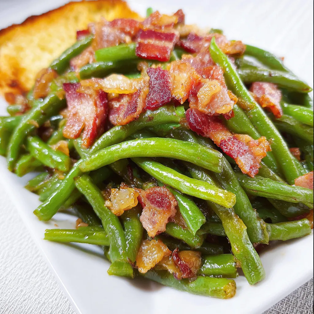 Southern Green Beans With Bacon Crockpot