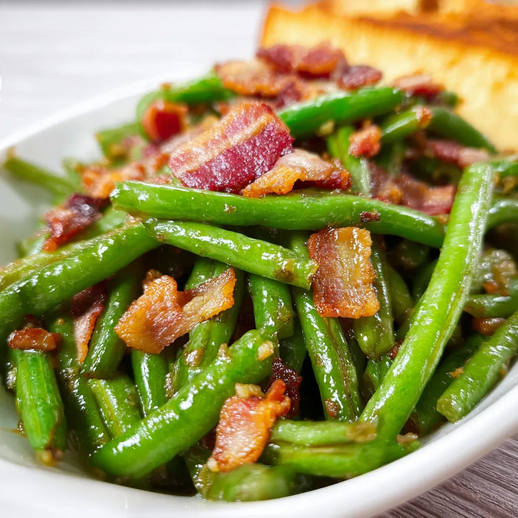 Southern Green Beans With Bacon Instapot