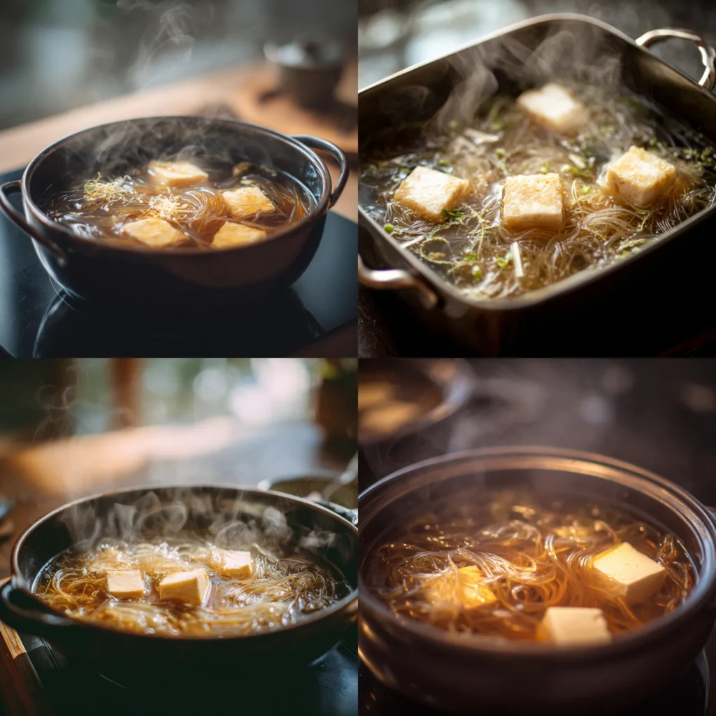 Japanese Glass Noodle Soup