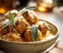 Turkey Meatballs Pumpkin Sage Sauce