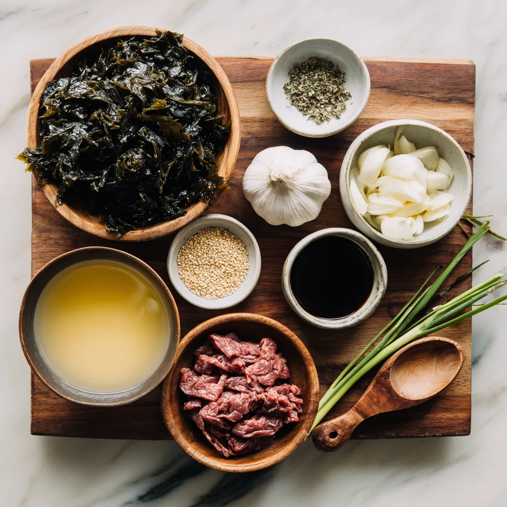 Korean Seaweed Soup