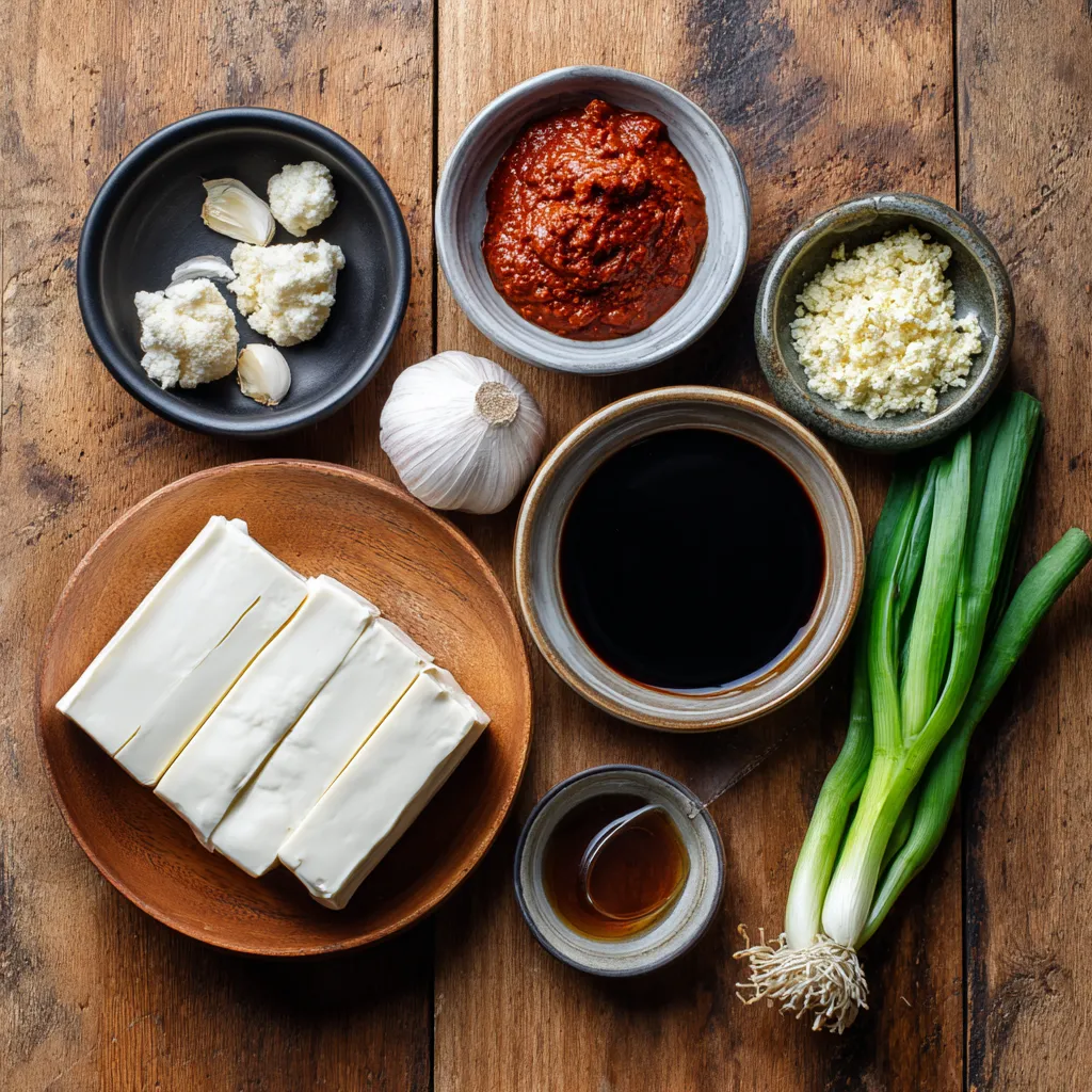 Ingredients You’ll Actually Need Easy Korean Tofu Stew Recipe