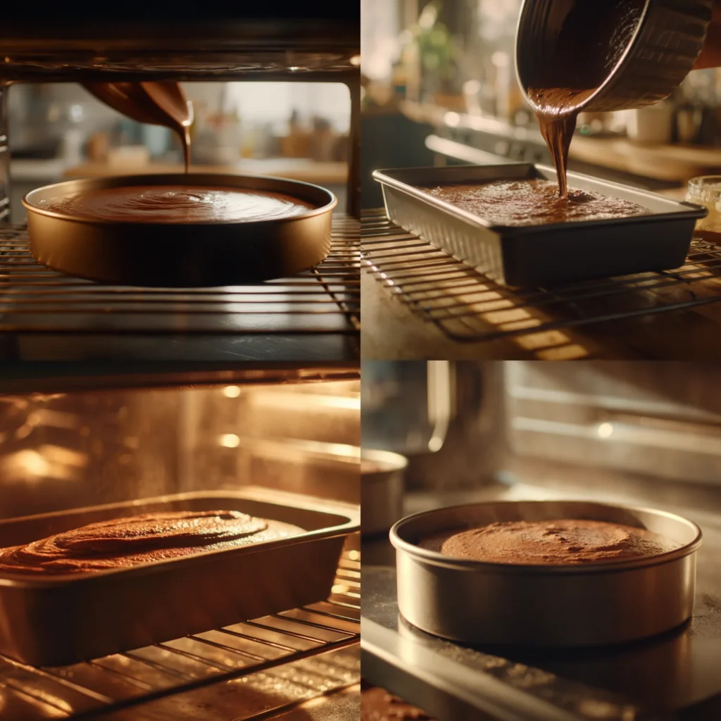 Step-by-Step Instructions One Bowl Chocolate Cake 