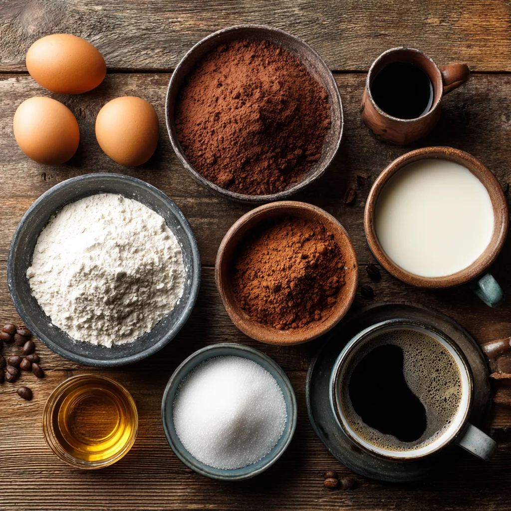 Ingredients You’ll Need One Bowl Chocolate Cake 