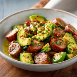 Sausage and Avocado Recipe
