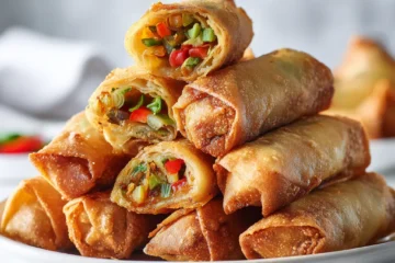 Air Fryer Vegetable Spring Rolls