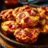 Keto Carnivore Pizza Muffins
