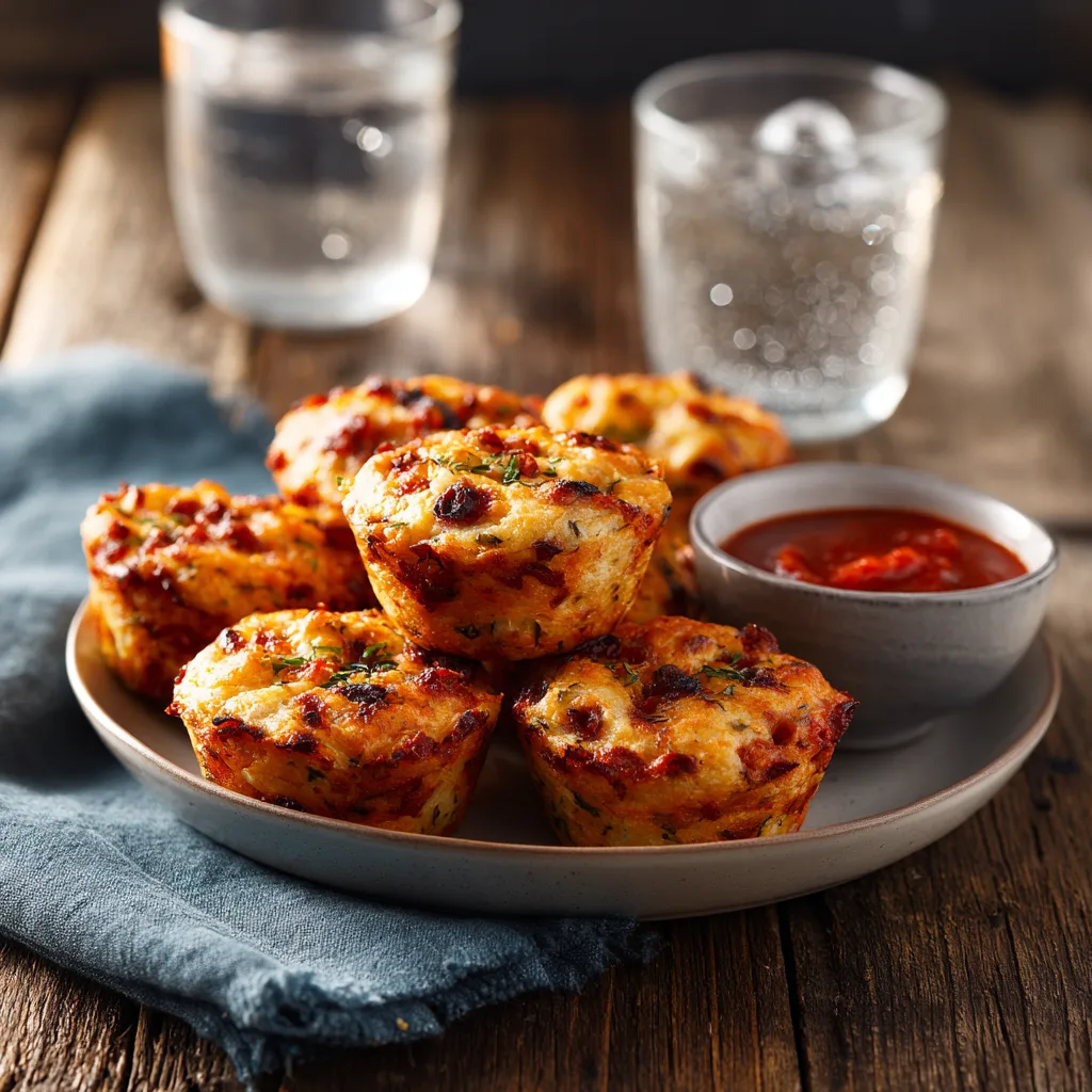 The Best Keto Carnivore Pizza Muffins