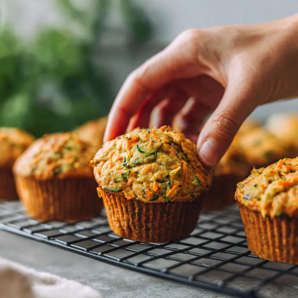 Simple Carrot Zucchini Muffins Recipe