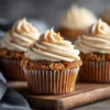 Carrot Cake Cupcakes With Brown Butter Cream Cheese Frosting