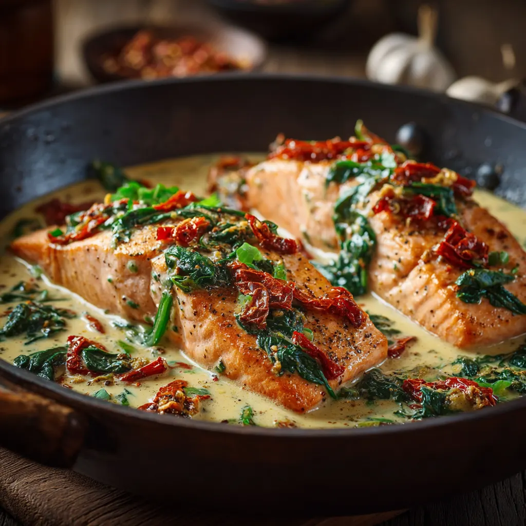 Creamy Tuscan Sauce With Spinach and Sun-Dried Tomatoes