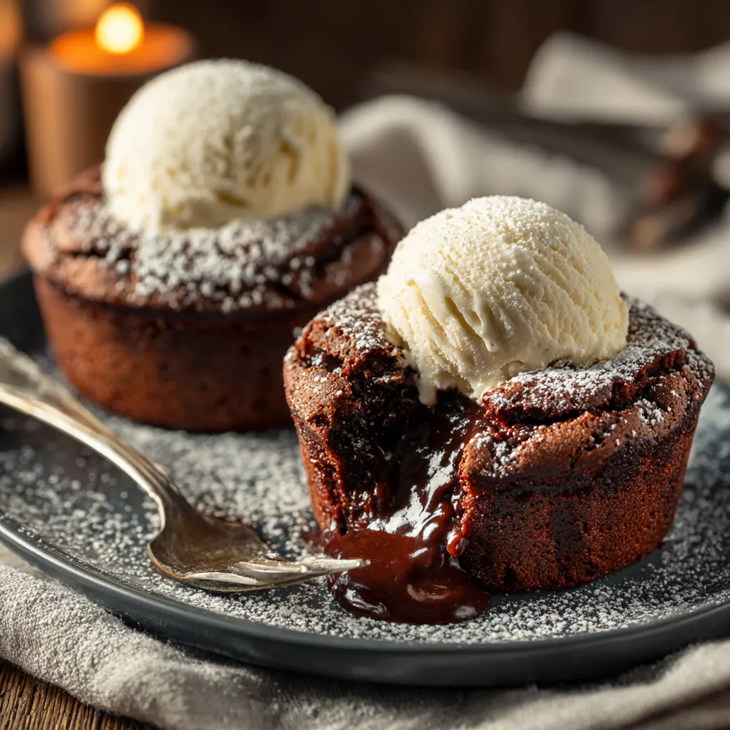 Easy Chocolate Lava Muffins Recipe at Home