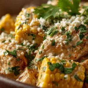 Easy Mexican Street Corn Chicken Recipe