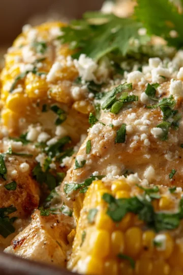 Easy Mexican Street Corn Chicken Recipe