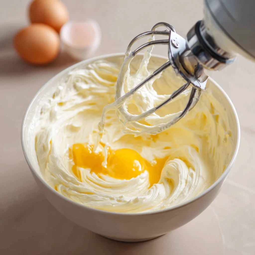 Folding Whipped Cream into Carnivore Cheesecake Mousse