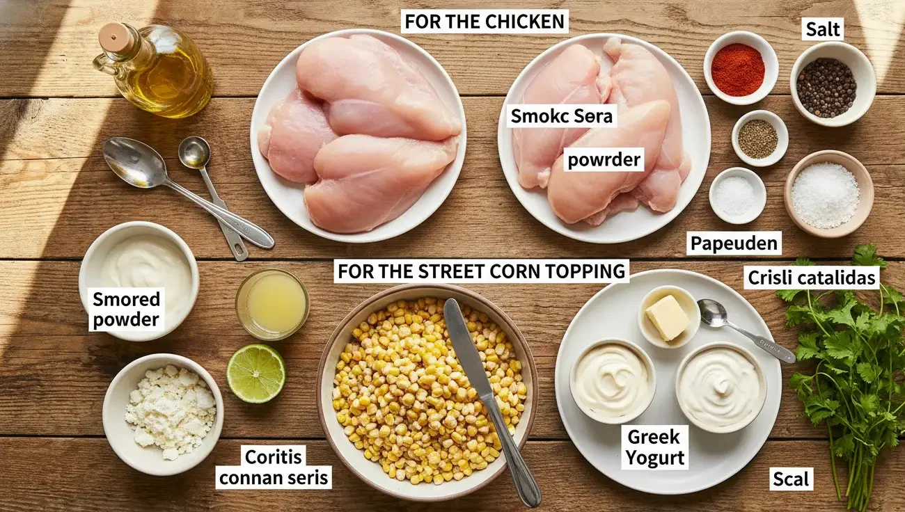 Juicy Mexican Street Corn Chicken