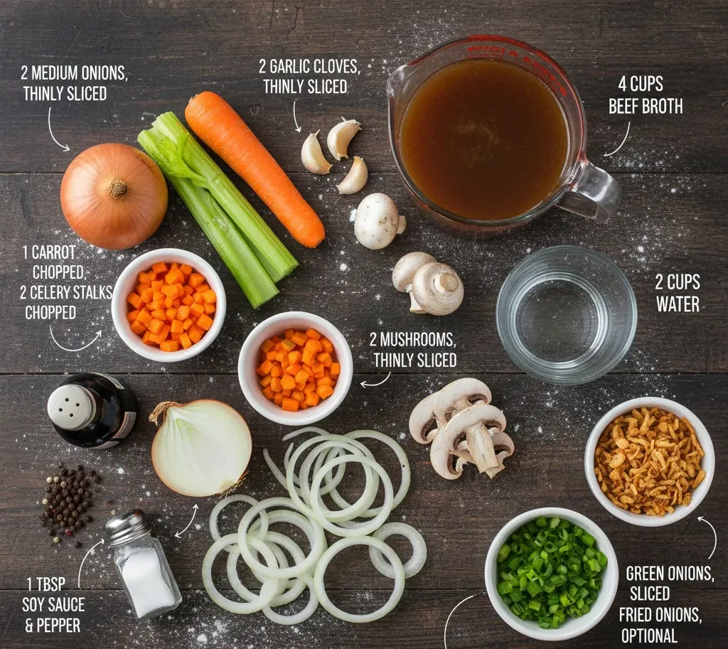 Easy Japanese Onion Soup Recipe