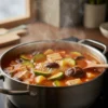Warm Korean Vegetable Soup for Cold Days