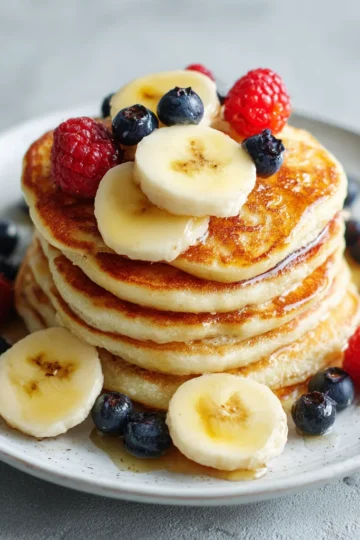 Healthy Banana Pancakes Recipe (Easy, Fluffy & Guilt-Free)