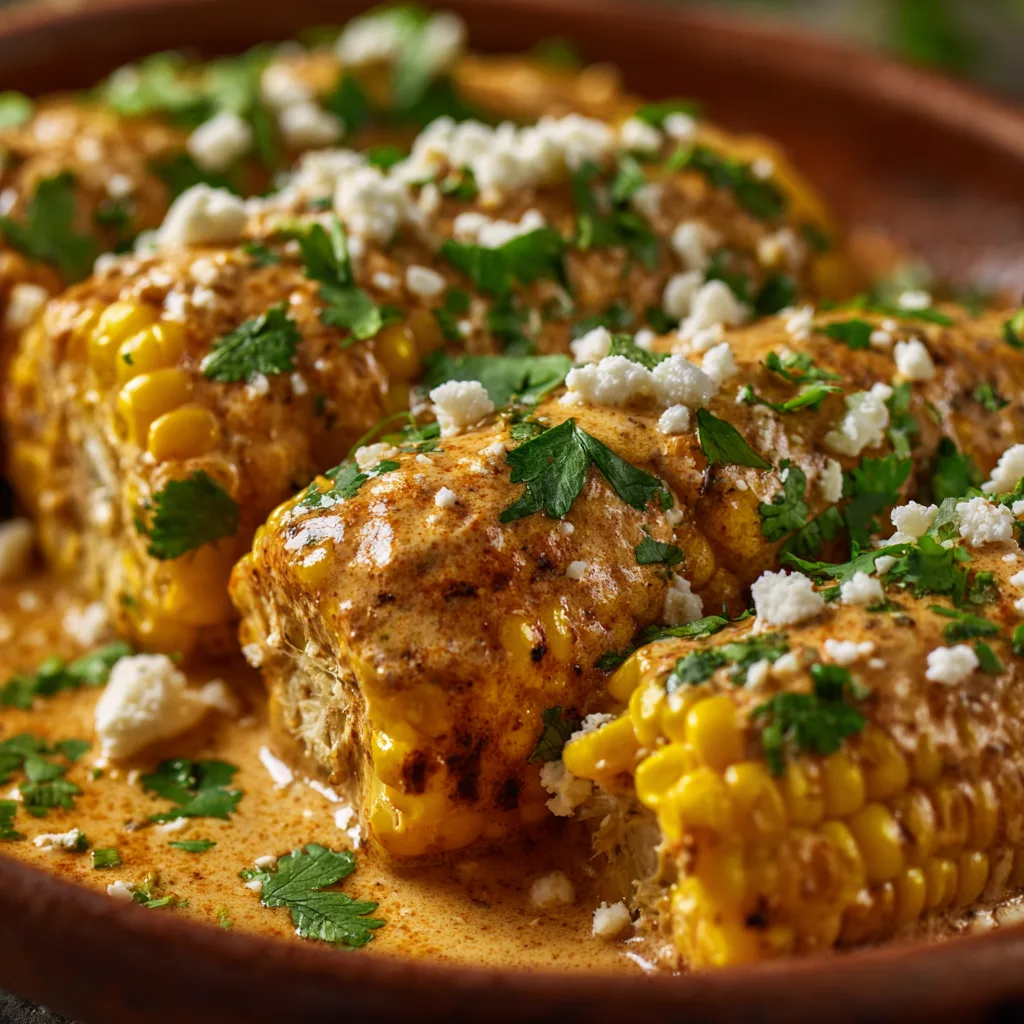 Juicy Mexican Street Corn Chicken Recipe