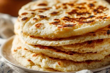 Keto Coconut Flour Flatbread Soft and Flexible