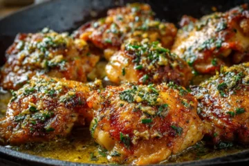 Keto Garlic Butter Chicken Thighs