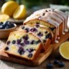 Lemon Blueberry Pound Cake Fresh From the Oven
