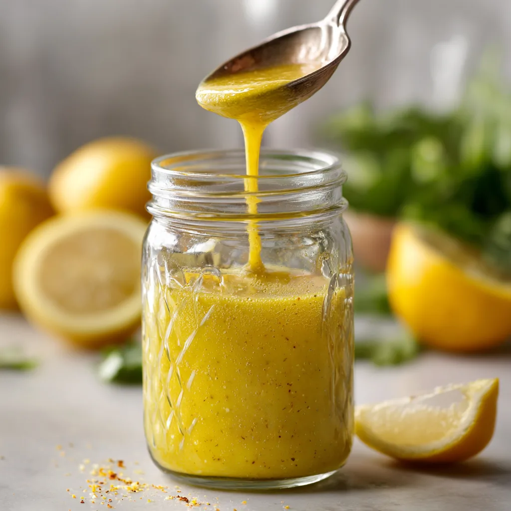 Lemon Dressing for White Bean Salad